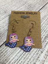 Load image into Gallery viewer, Mermaid Earrings

