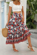 Load image into Gallery viewer, Bohemian Floral Print Skirt
