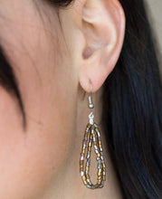 Load image into Gallery viewer, Seed Bead Necklace &amp; Earrings Set

