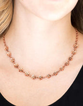 Load image into Gallery viewer, Daisy Copper Necklace &amp; Earrings
