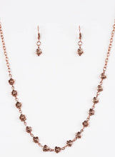 Load image into Gallery viewer, Daisy Copper Necklace &amp; Earrings
