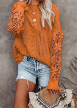 Load image into Gallery viewer, Fleur Lace Sleeve Top
